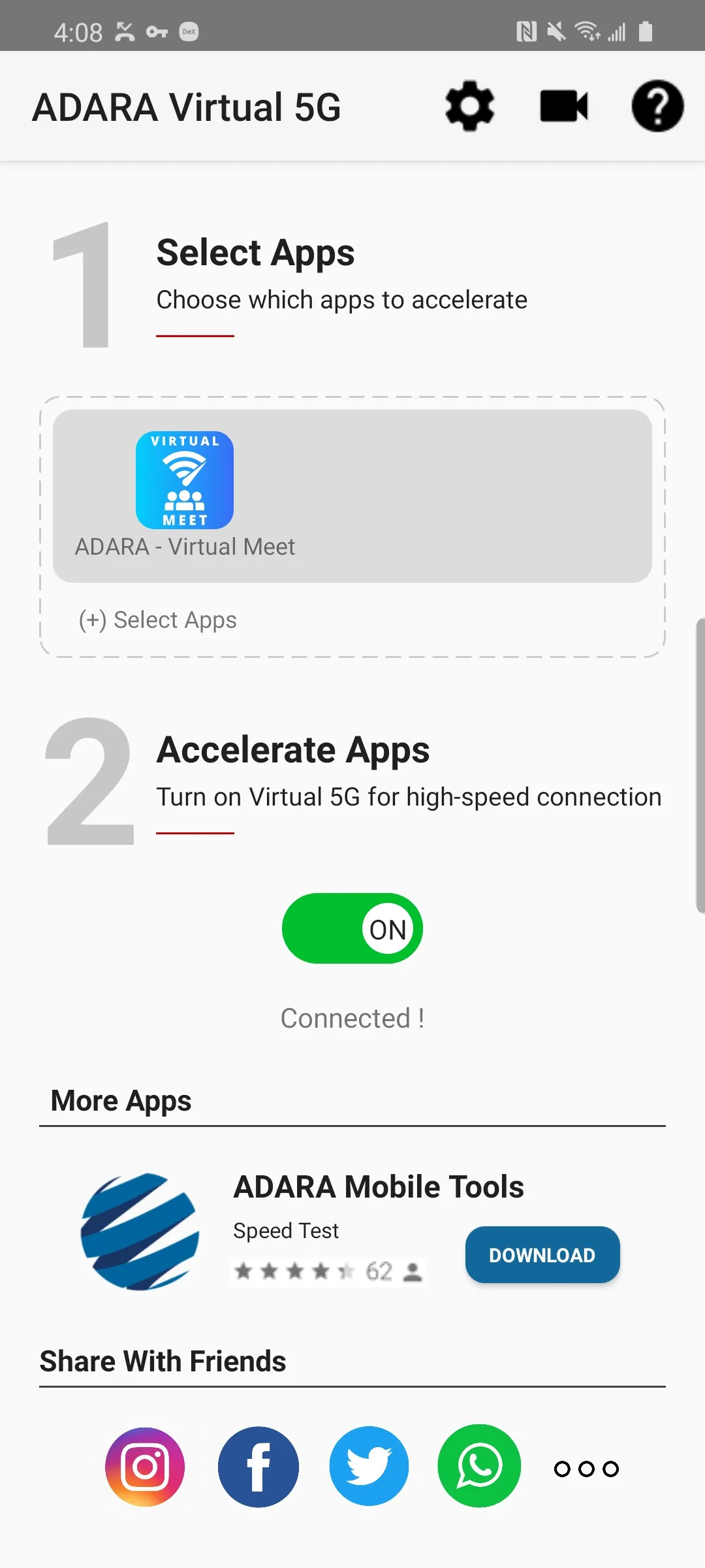 ADARA Virtual Meet | Indus Appstore | Screenshot