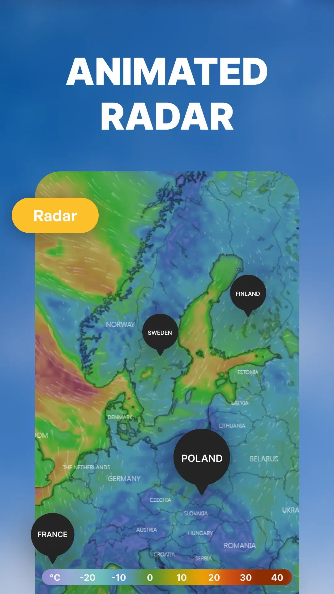 Live Weather Forecast, Radar | Indus Appstore | Screenshot