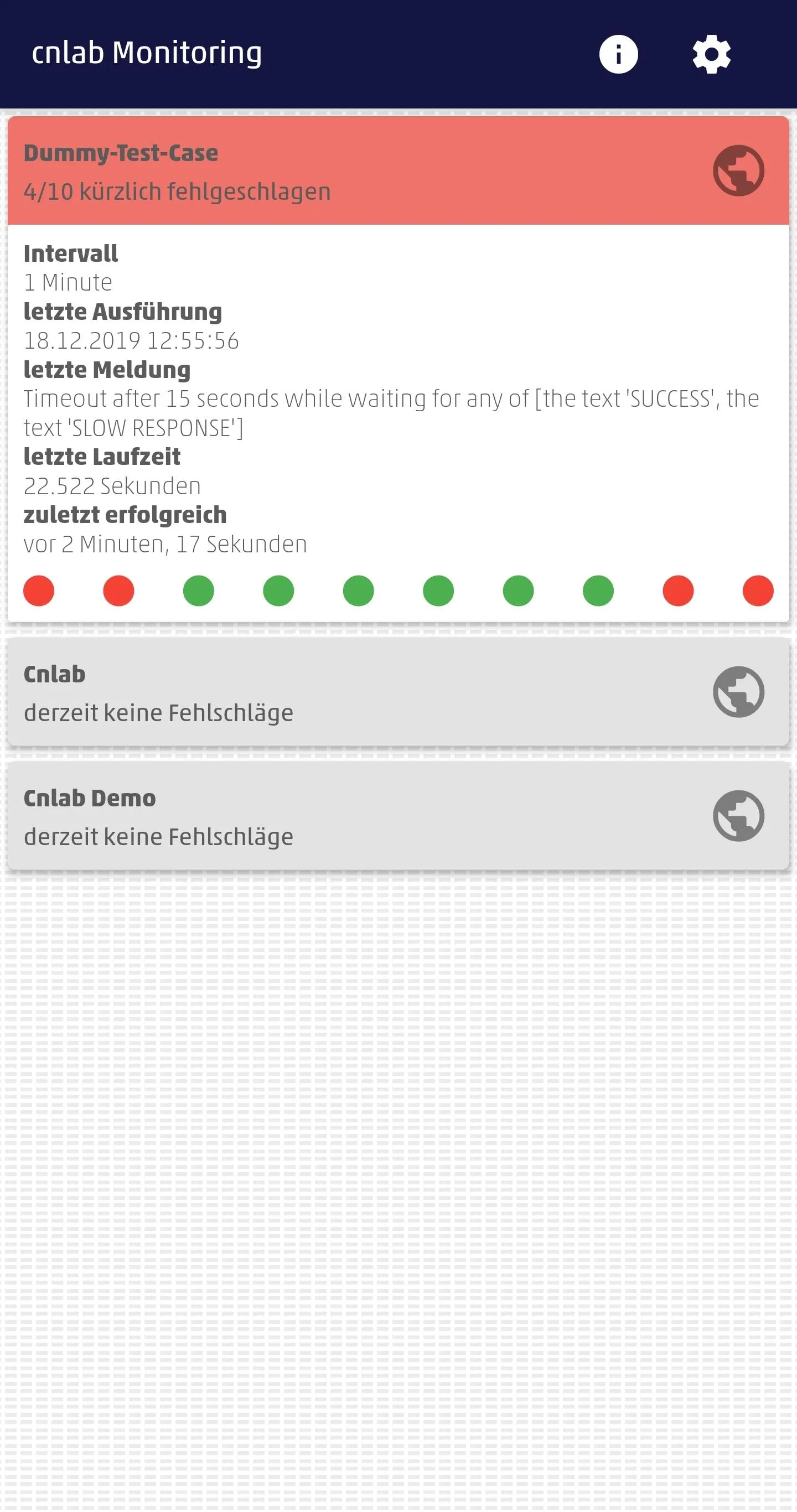 cnlab Monitoring | Indus Appstore | Screenshot