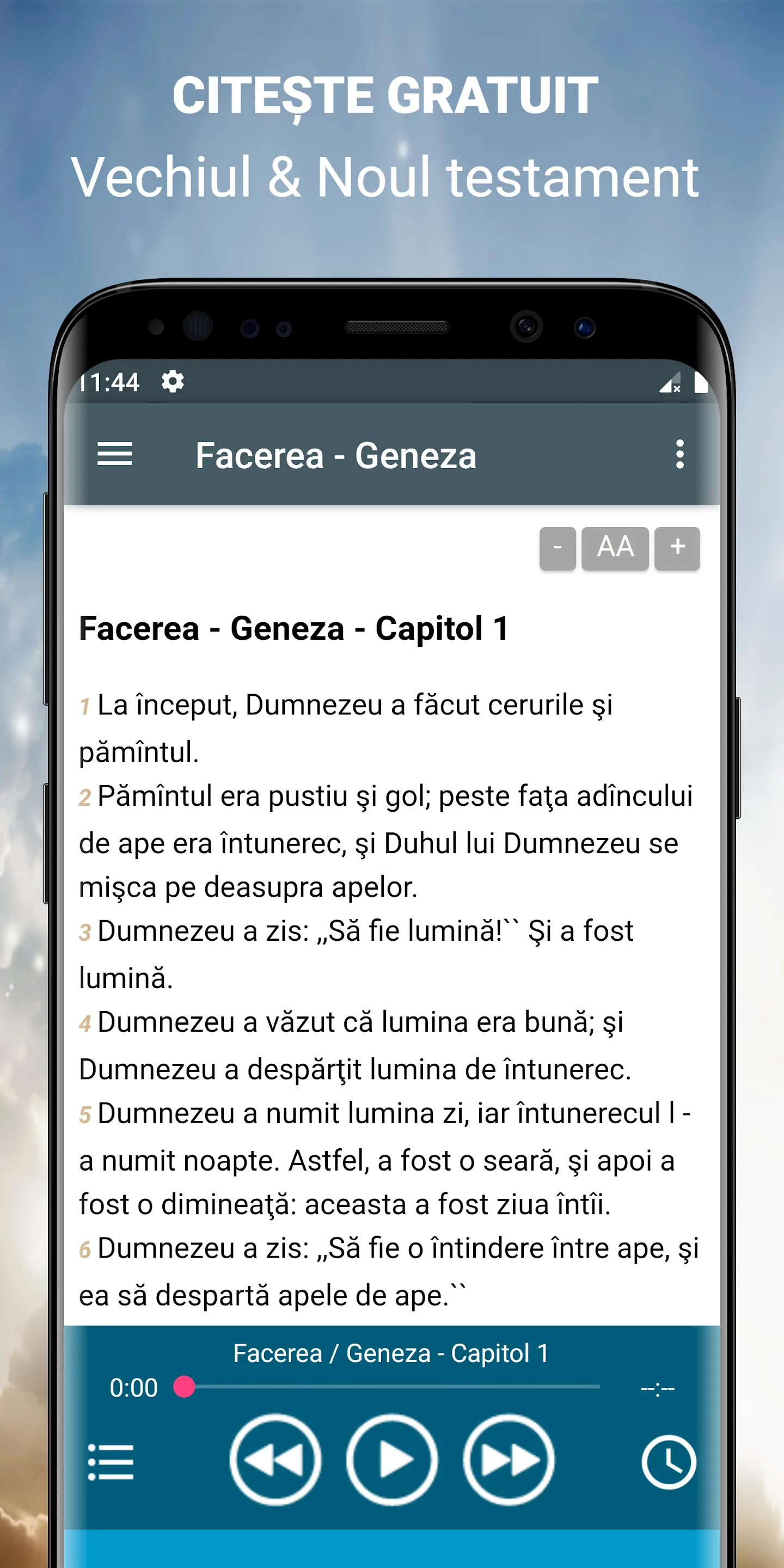 Audio Biblia in limba romana | Indus Appstore | Screenshot