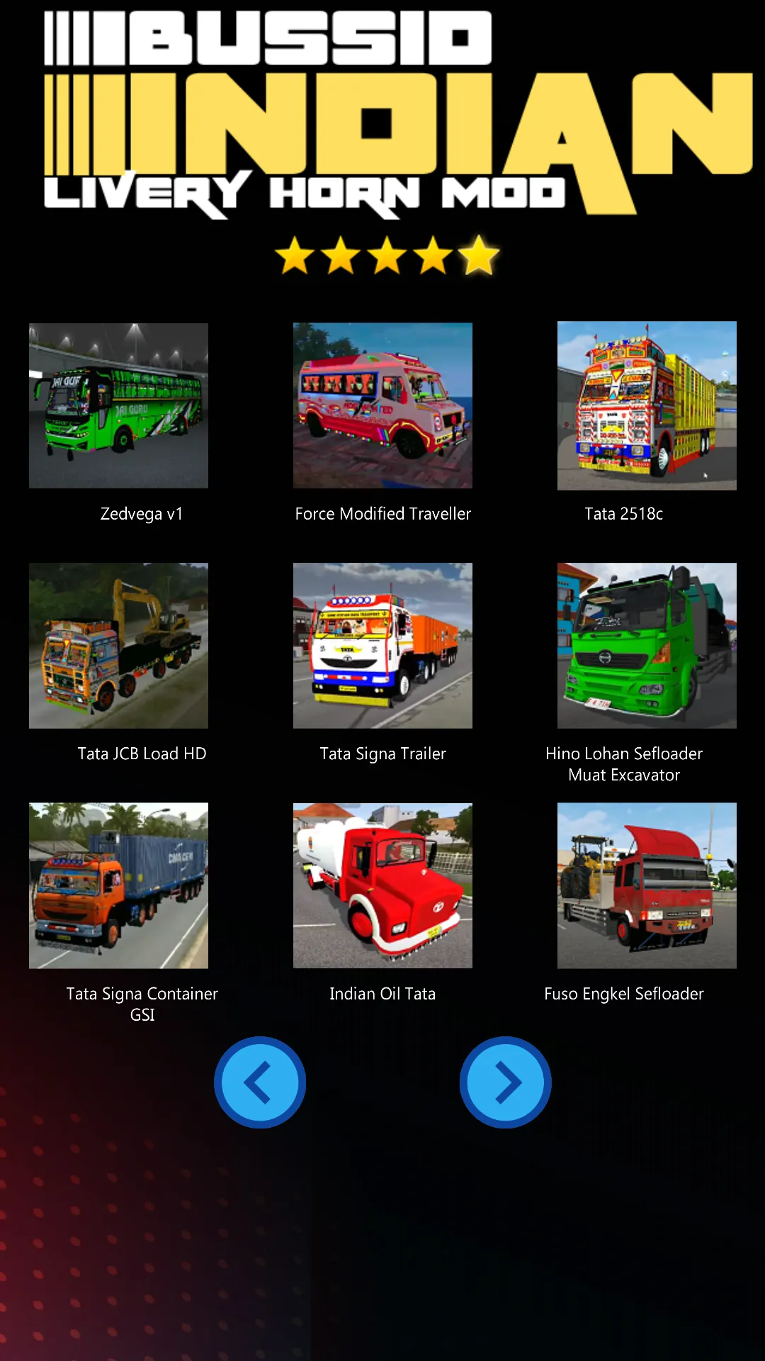 Bussid Indian Livery Horn Mod | Indus Appstore | Screenshot