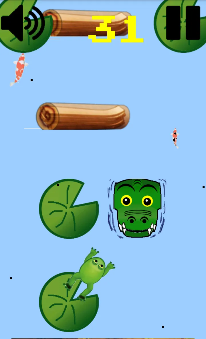 Tina, the jumping frog | Indus Appstore | Screenshot