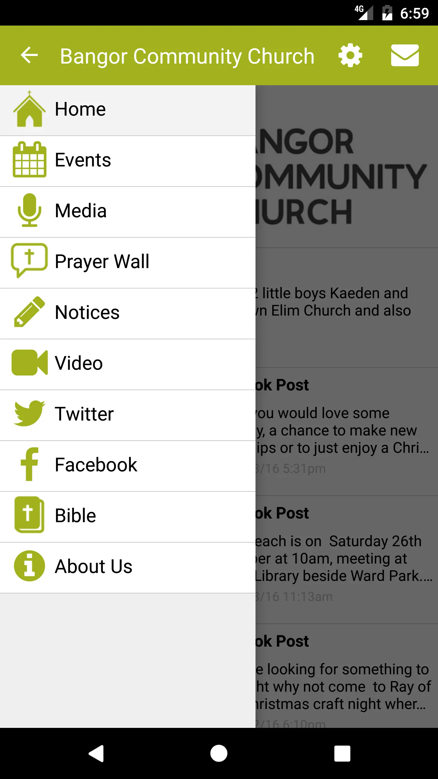 Bangor Community Church | Indus Appstore | Screenshot