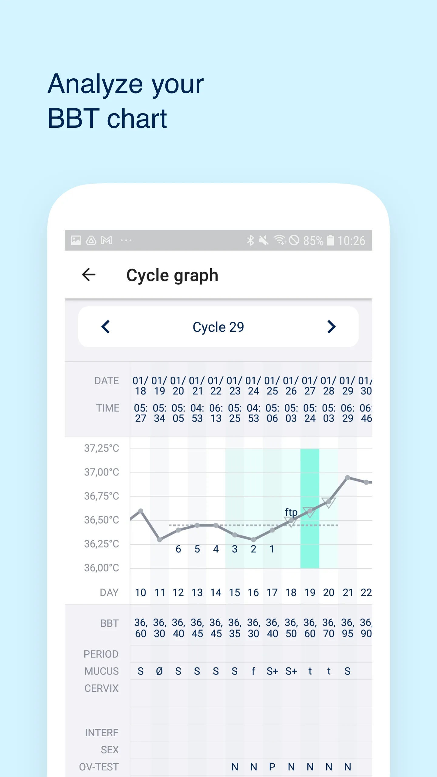 Ovy – period, ovulation, cycle | Indus Appstore | Screenshot