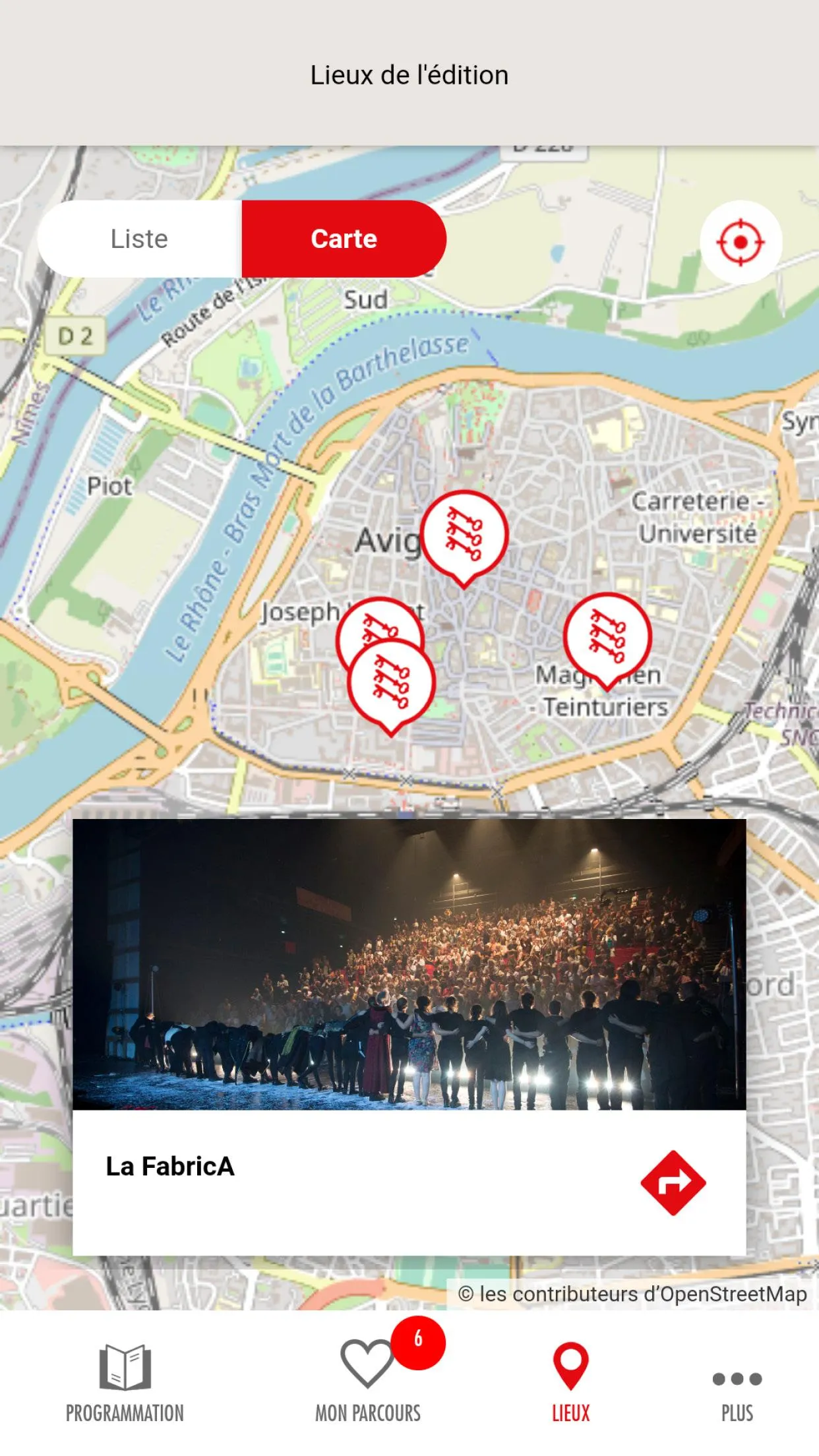 Festival d'Avignon | Indus Appstore | Screenshot