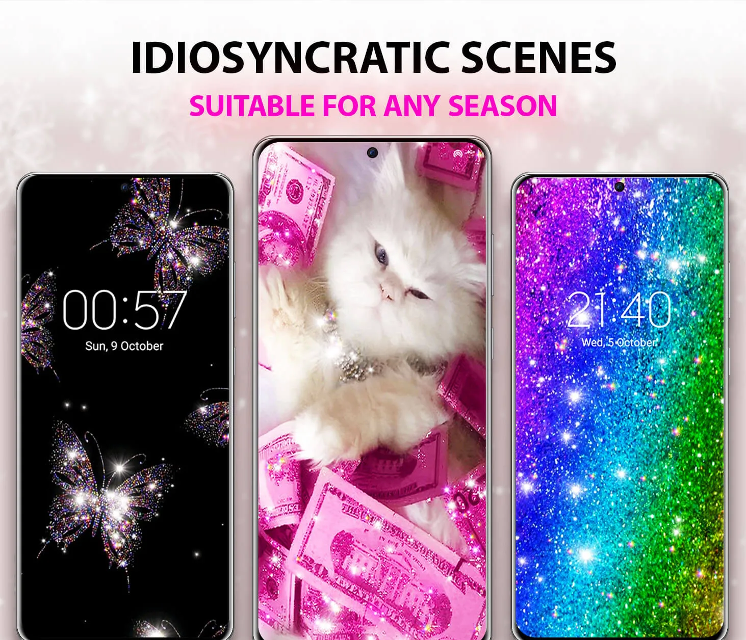 Glitter Live Wallpaper | Indus Appstore | Screenshot