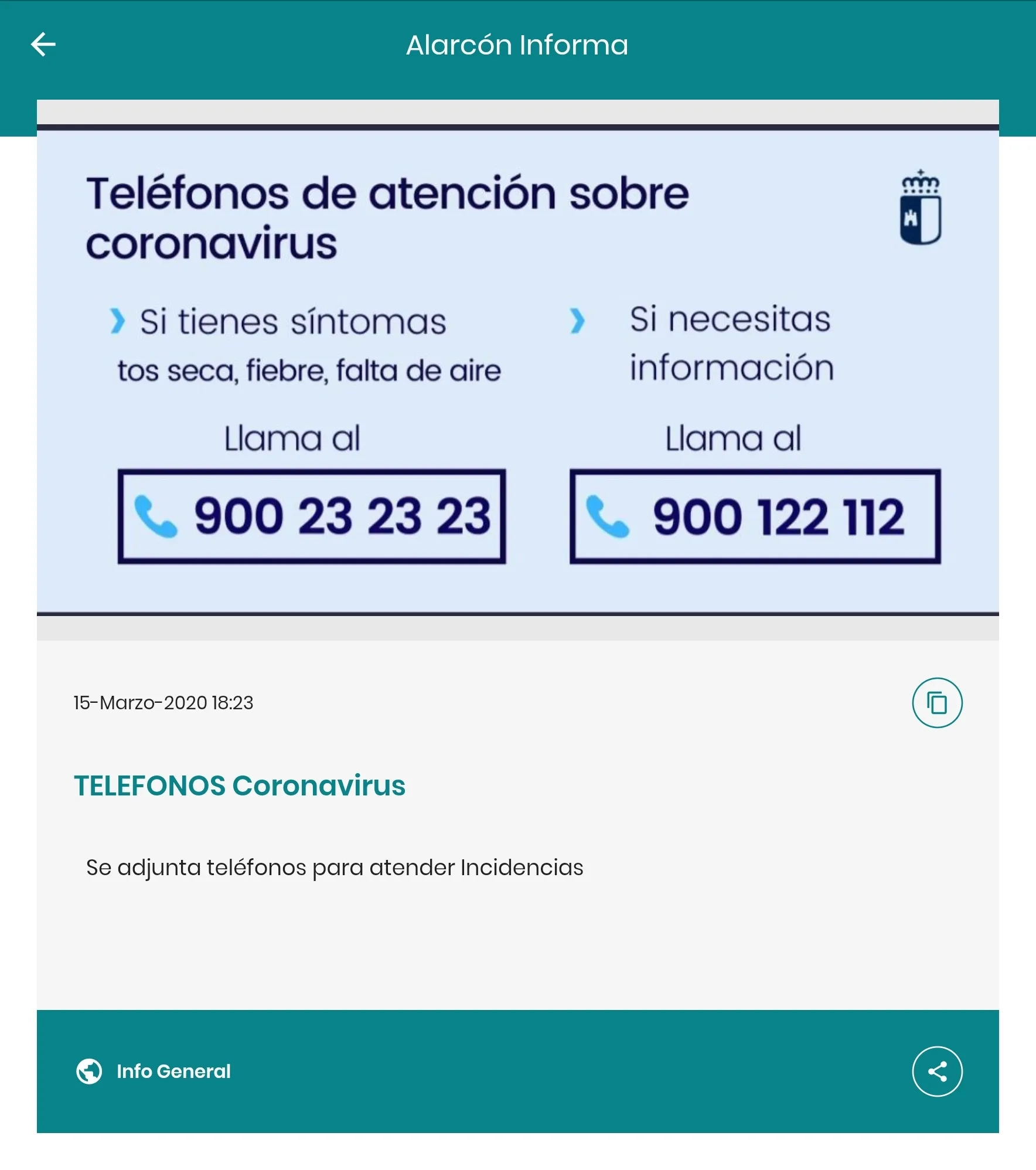 Alarcón Informa | Indus Appstore | Screenshot