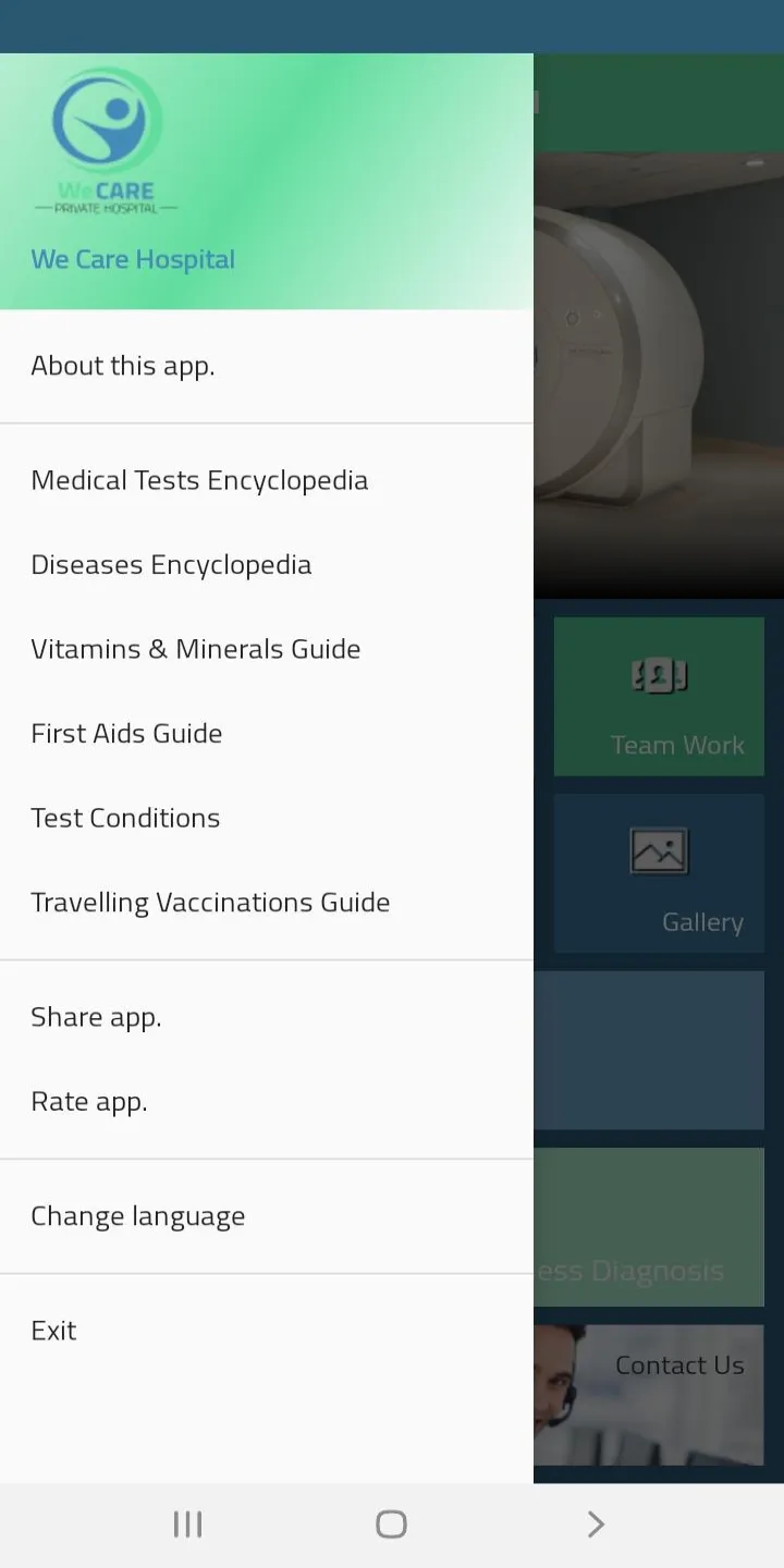 We Care Hospital | Indus Appstore | Screenshot