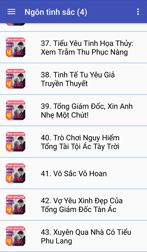 Truyện ngôn tình sắc offline | Indus Appstore | Screenshot