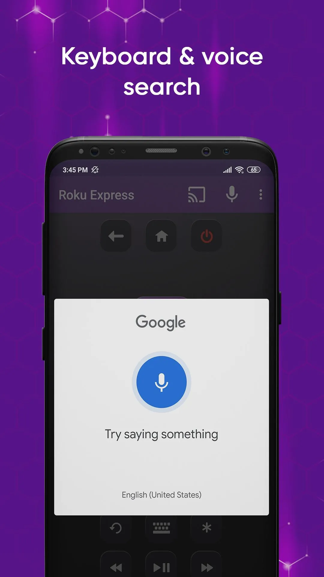 Remote control app for Roku TV | Indus Appstore | Screenshot