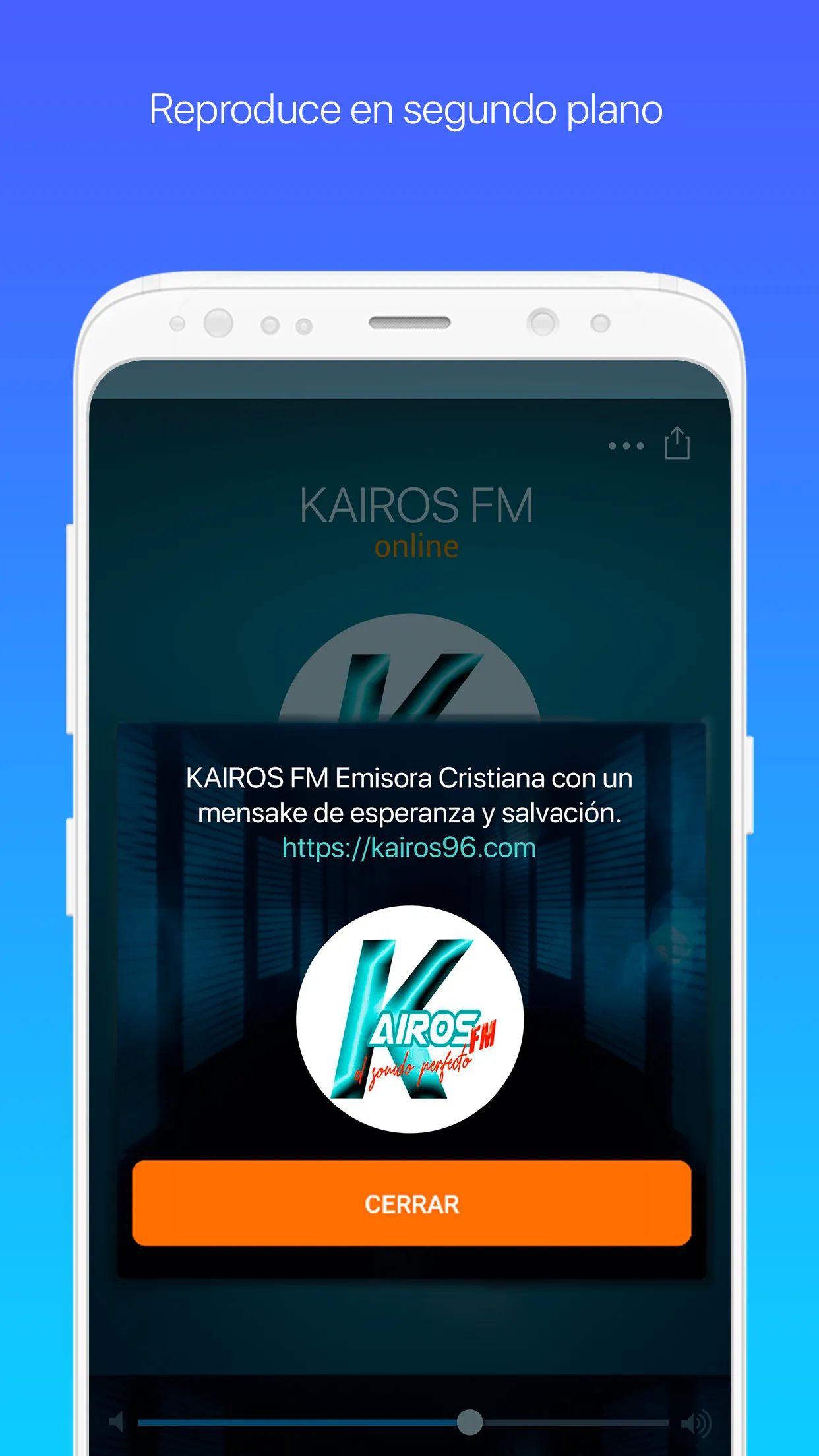 KAIROS FM | Indus Appstore | Screenshot