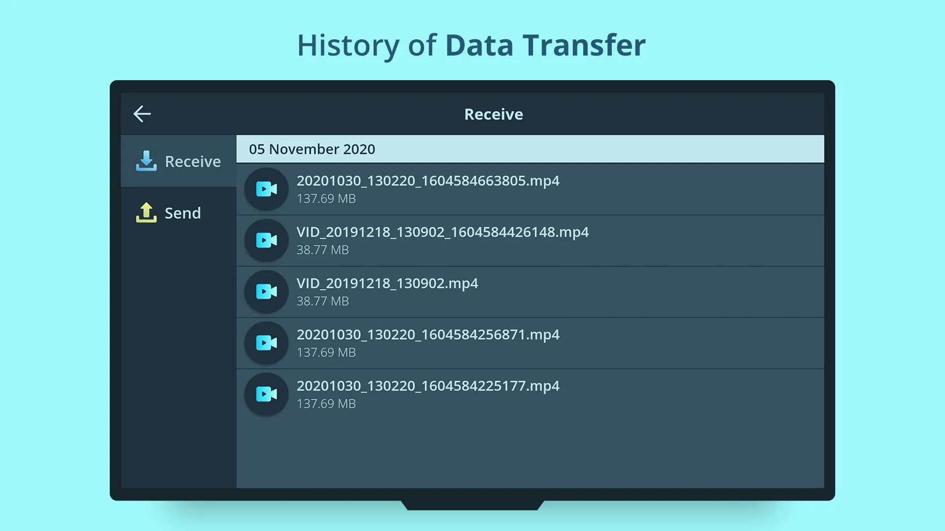 TV file transfer | Indus Appstore | Screenshot