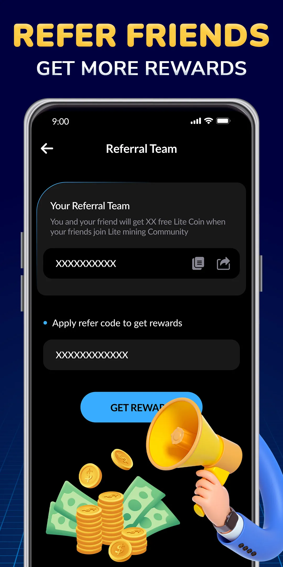 USDT Mining, Crypto USDT Miner | Indus Appstore | Screenshot