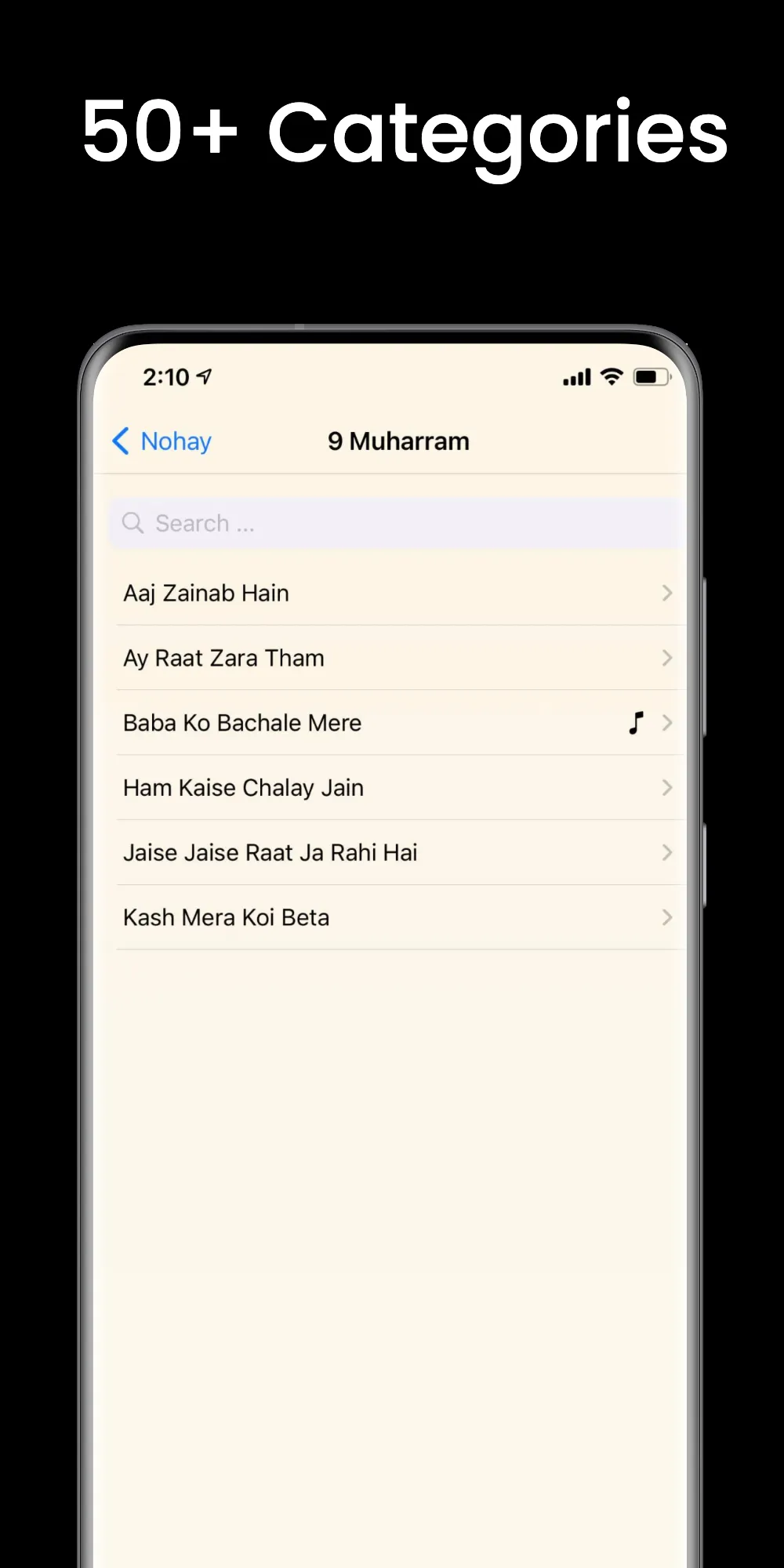 Nohay Write-Ups/Lyrics | Indus Appstore | Screenshot