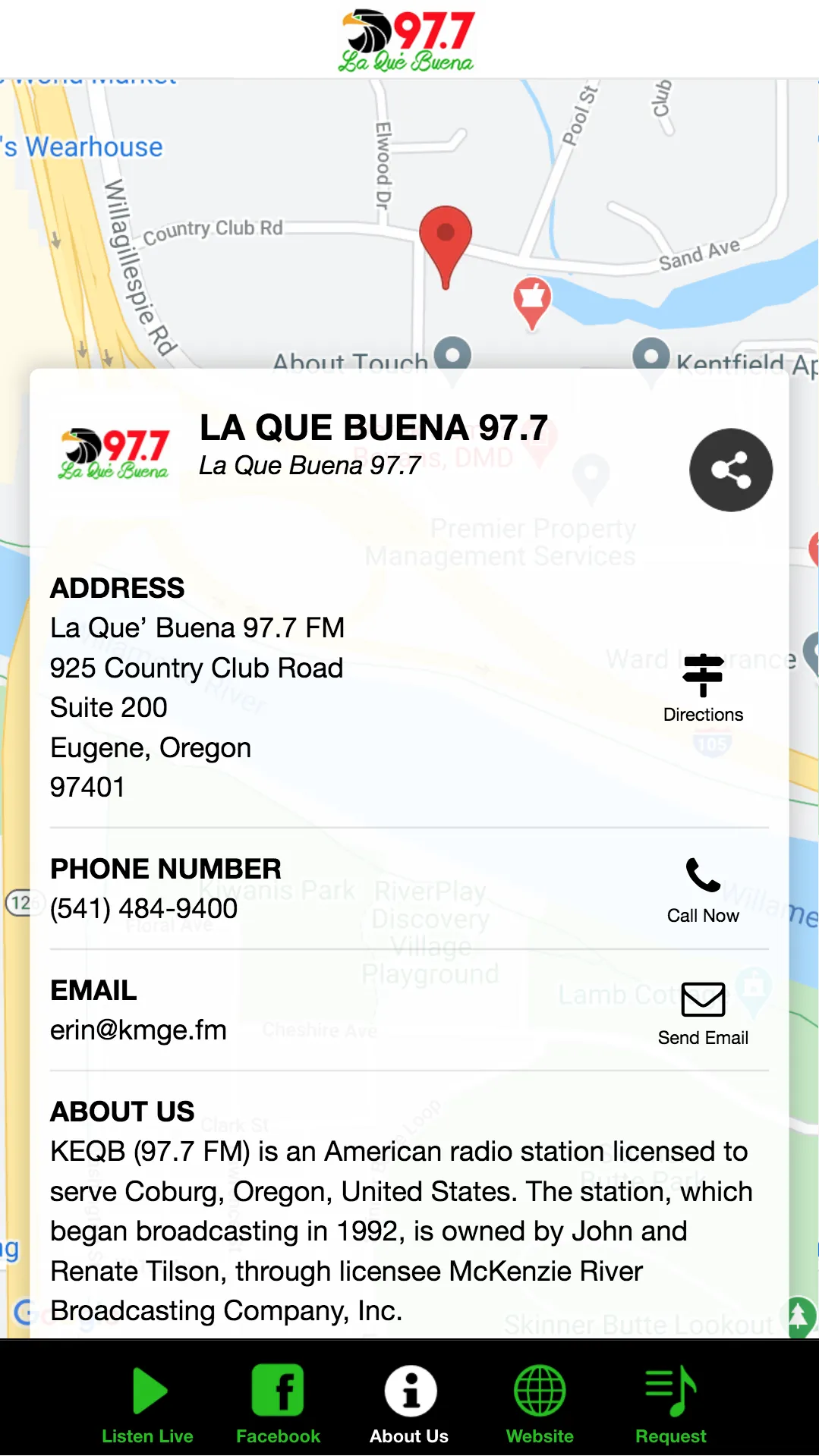 La Que Buena 97.7 | Indus Appstore | Screenshot