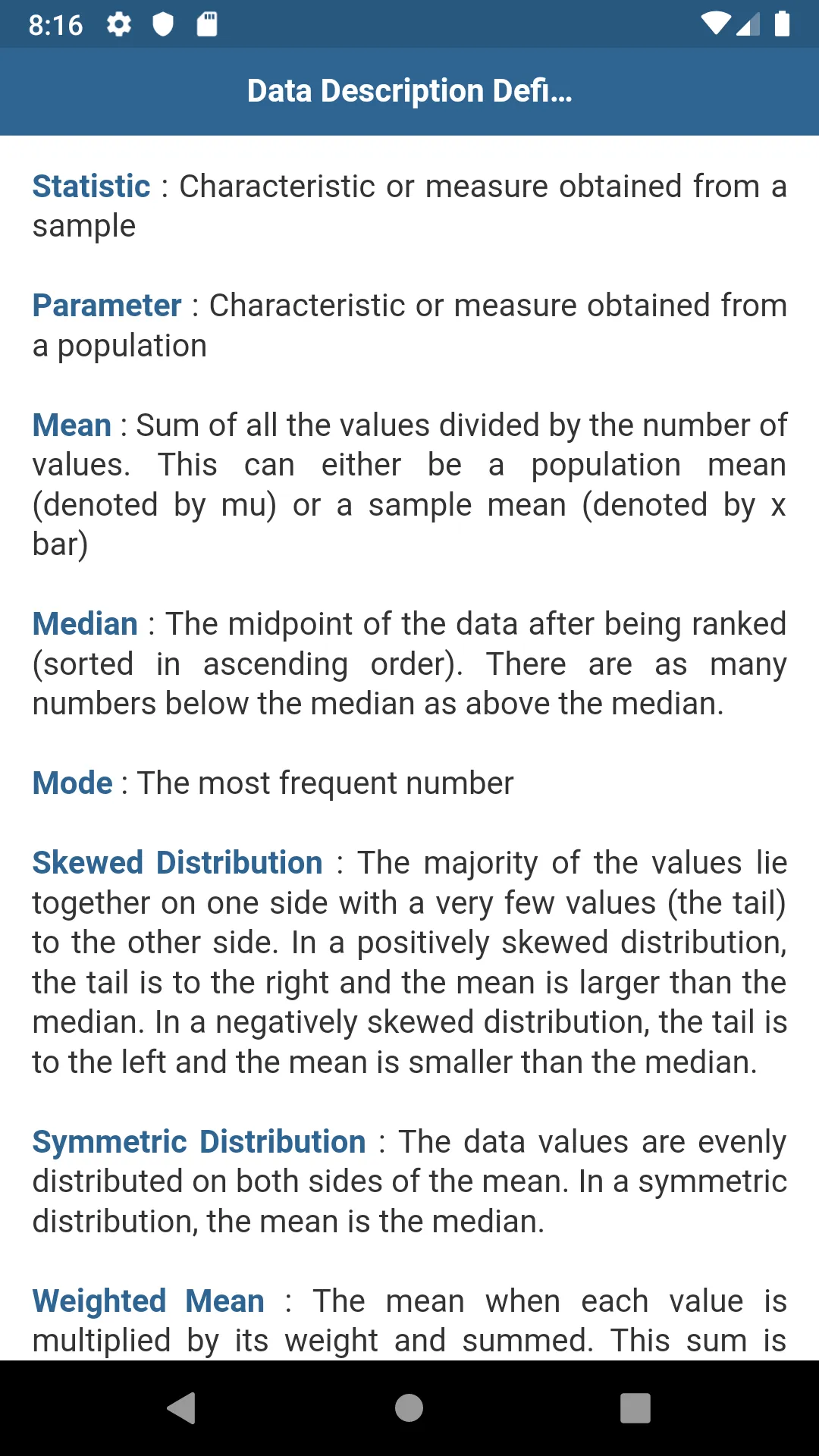 Statistics | Indus Appstore | Screenshot