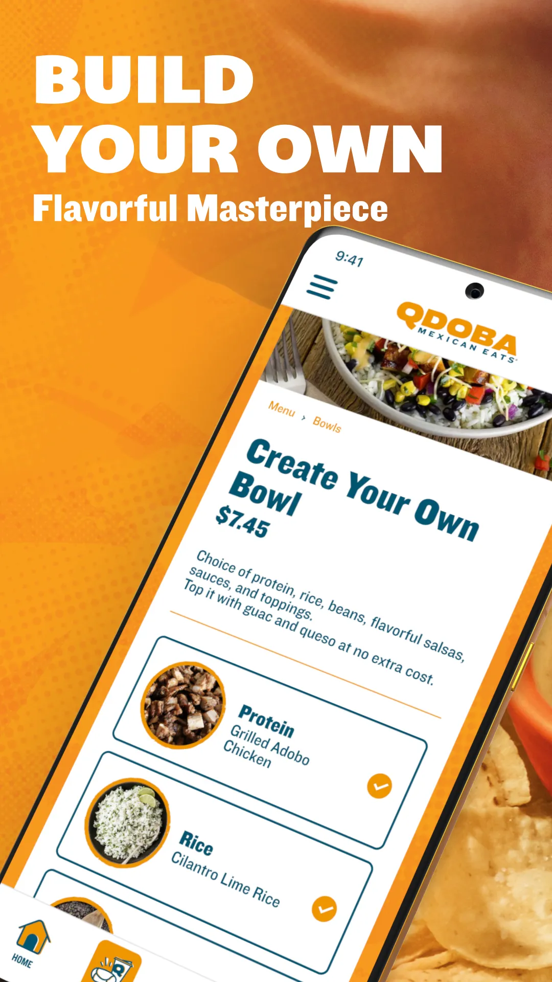 QDOBA Mexican Eats | Indus Appstore | Screenshot