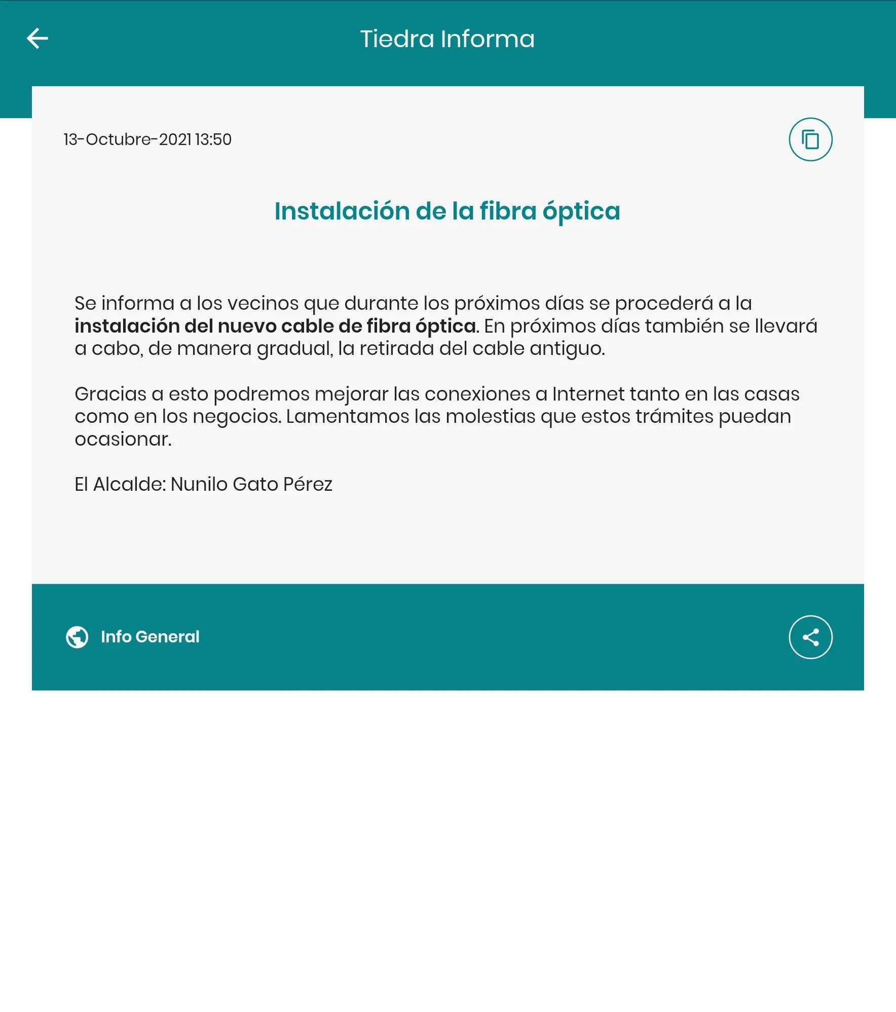 Tiedra Informa | Indus Appstore | Screenshot