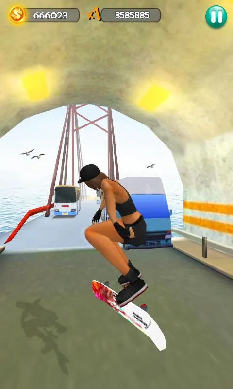 Hoverboard Surfers 3D | Indus Appstore | Screenshot