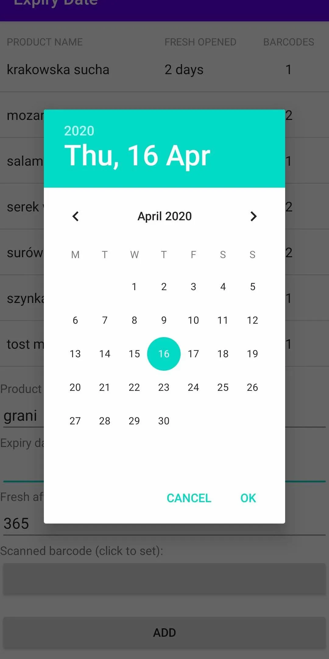 Expiry Date | Indus Appstore | Screenshot