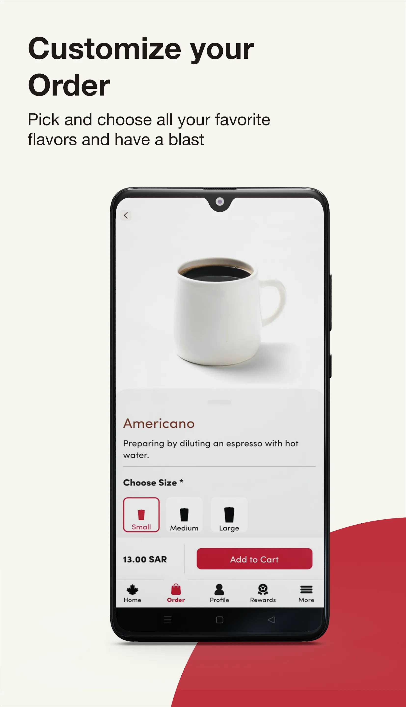Tim Hortons Middle East | Indus Appstore | Screenshot