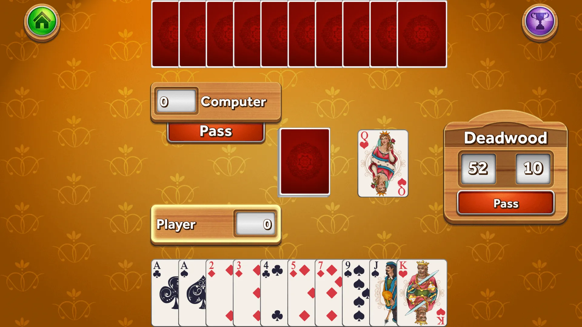 Gin Rummy Deluxe | Indus Appstore | Screenshot