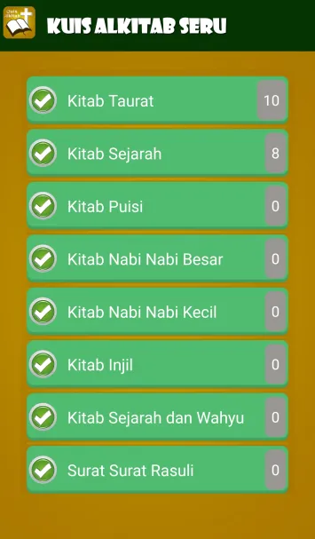 Kuis Alkitab Seru | Indus Appstore | Screenshot