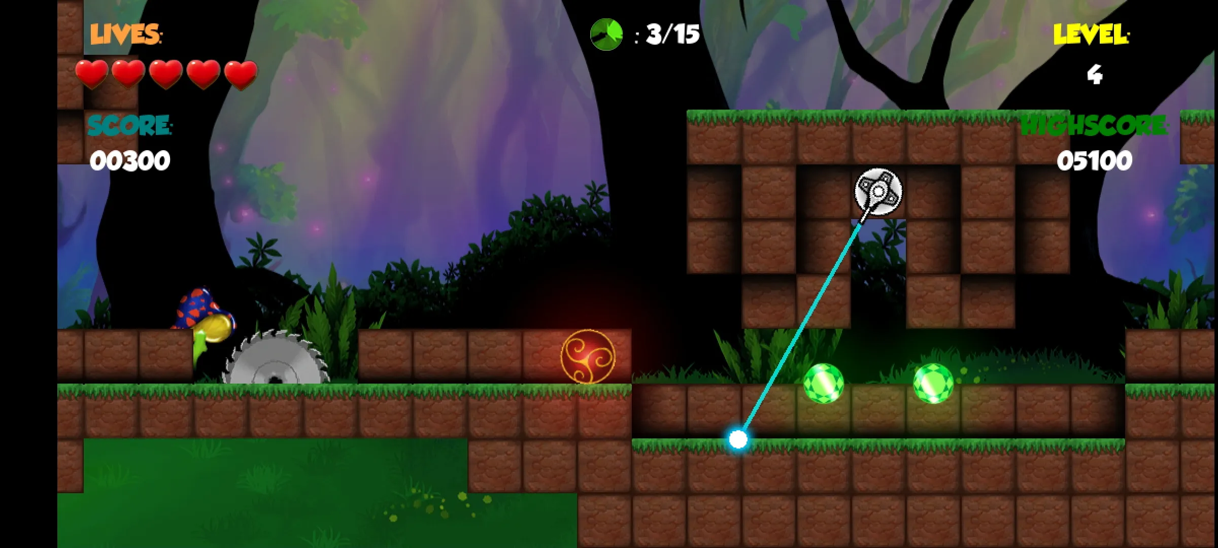 Red the Ball 1 | Indus Appstore | Screenshot