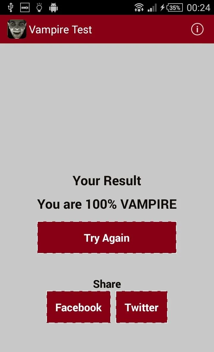 Vampire Test | Indus Appstore | Screenshot