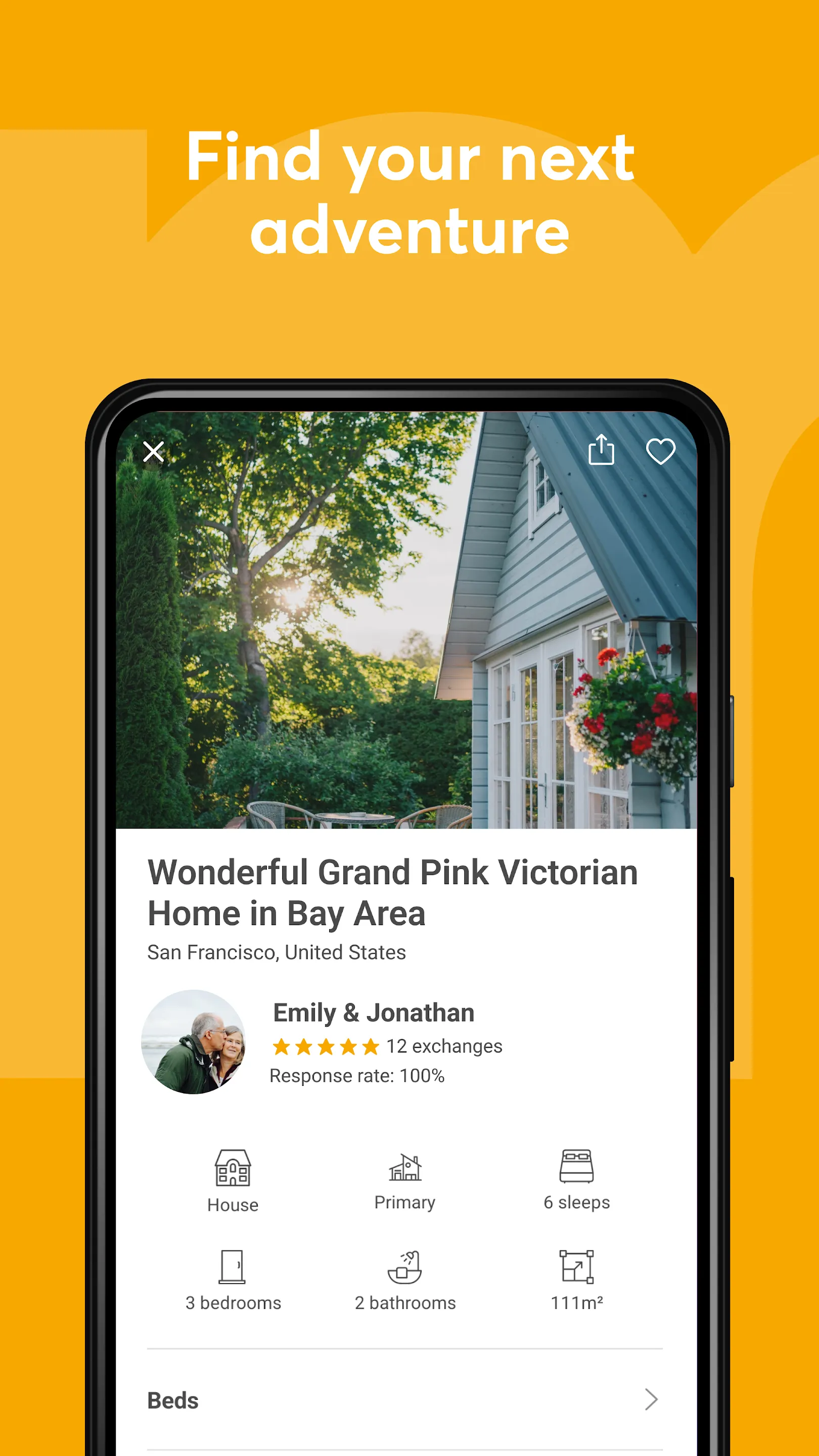 HomeExchange - House Swapping | Indus Appstore | Screenshot