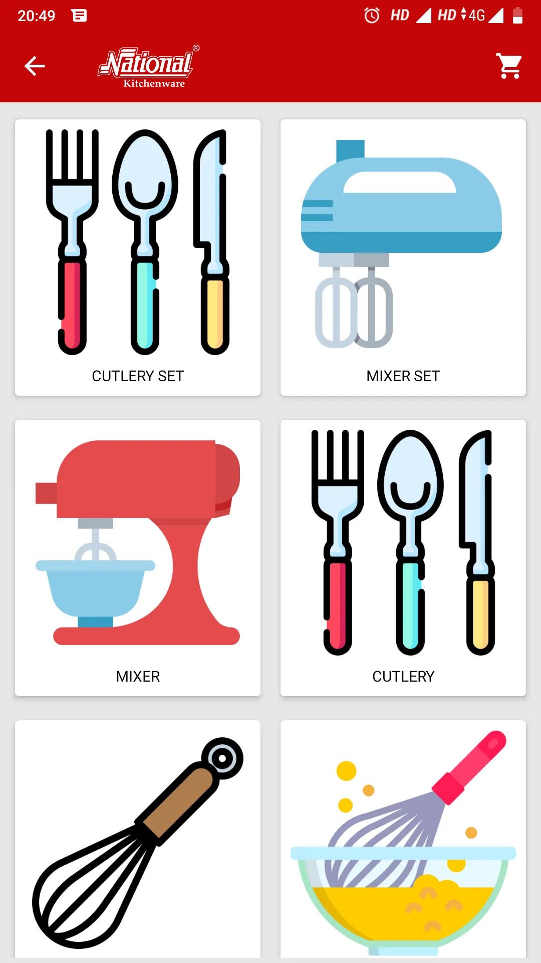 National Kitchenware | Indus Appstore | Screenshot