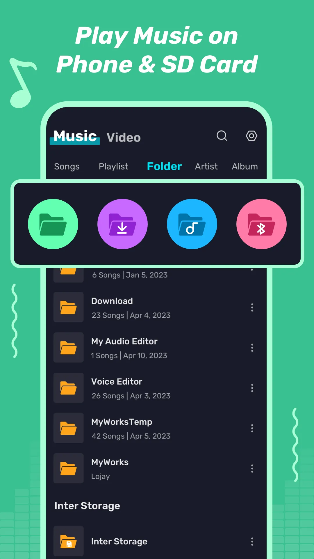 Music Player - MP3 Player App | Indus Appstore | Screenshot