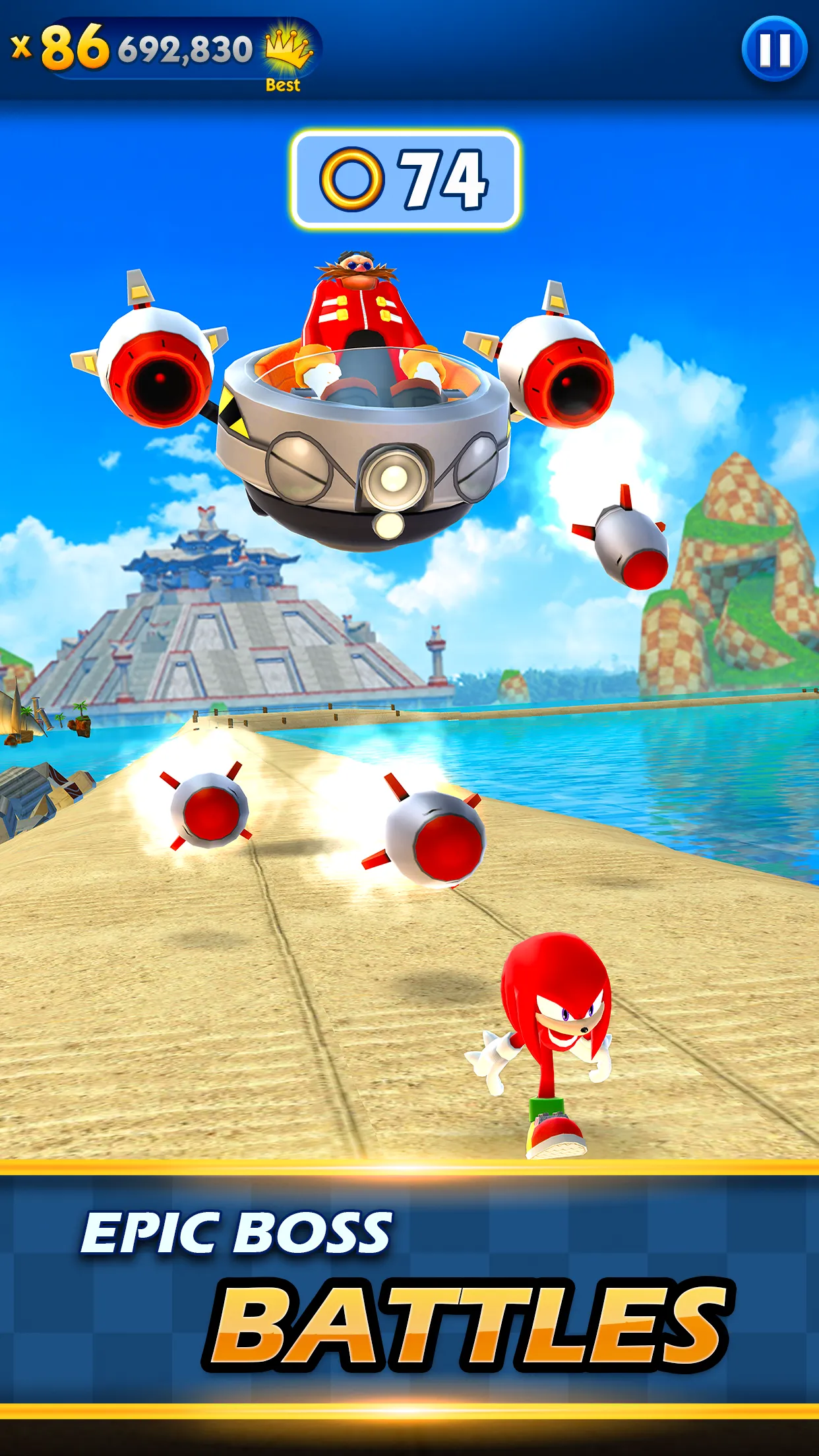 Sonic Dash Endless Runner Game | Indus Appstore | Screenshot