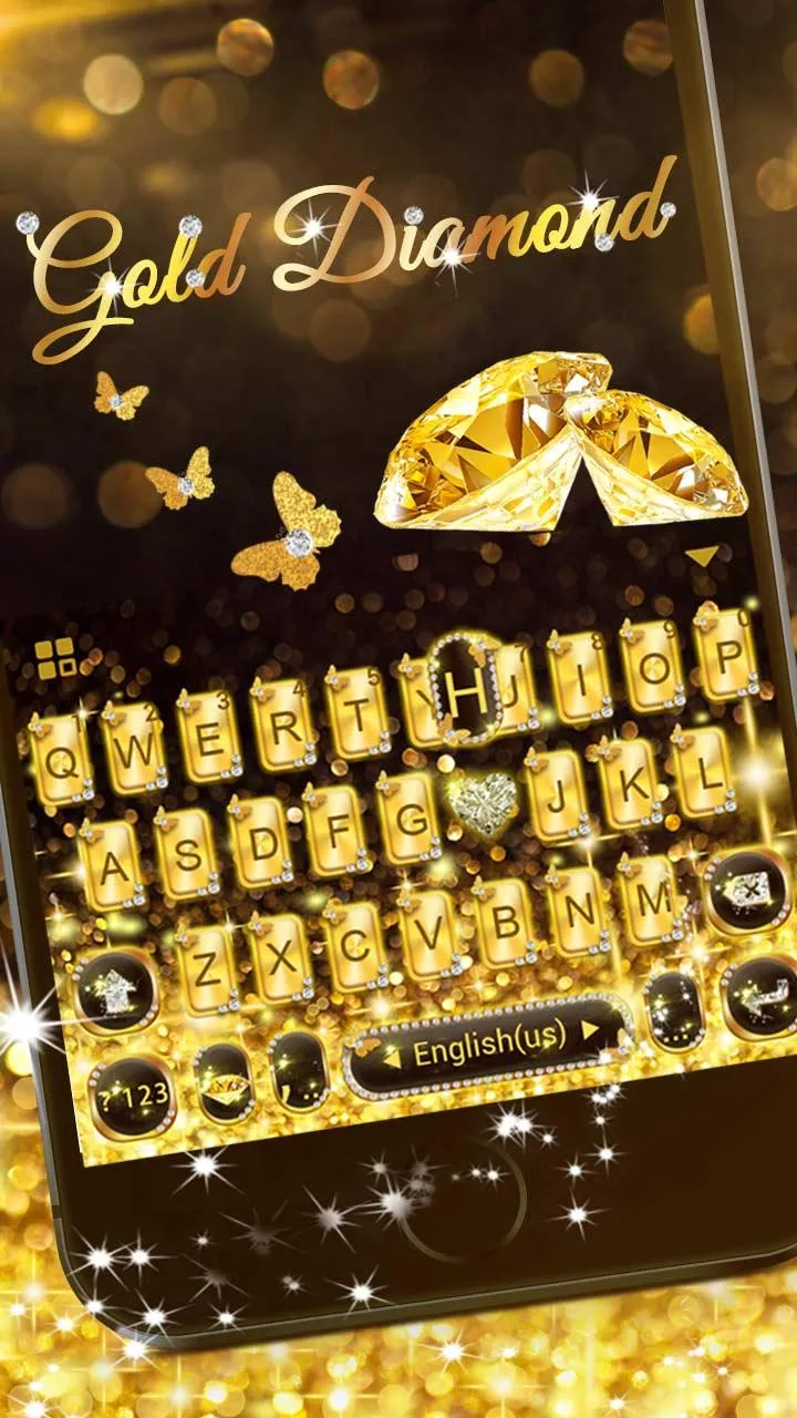 Gold Diamond Theme | Indus Appstore | Screenshot