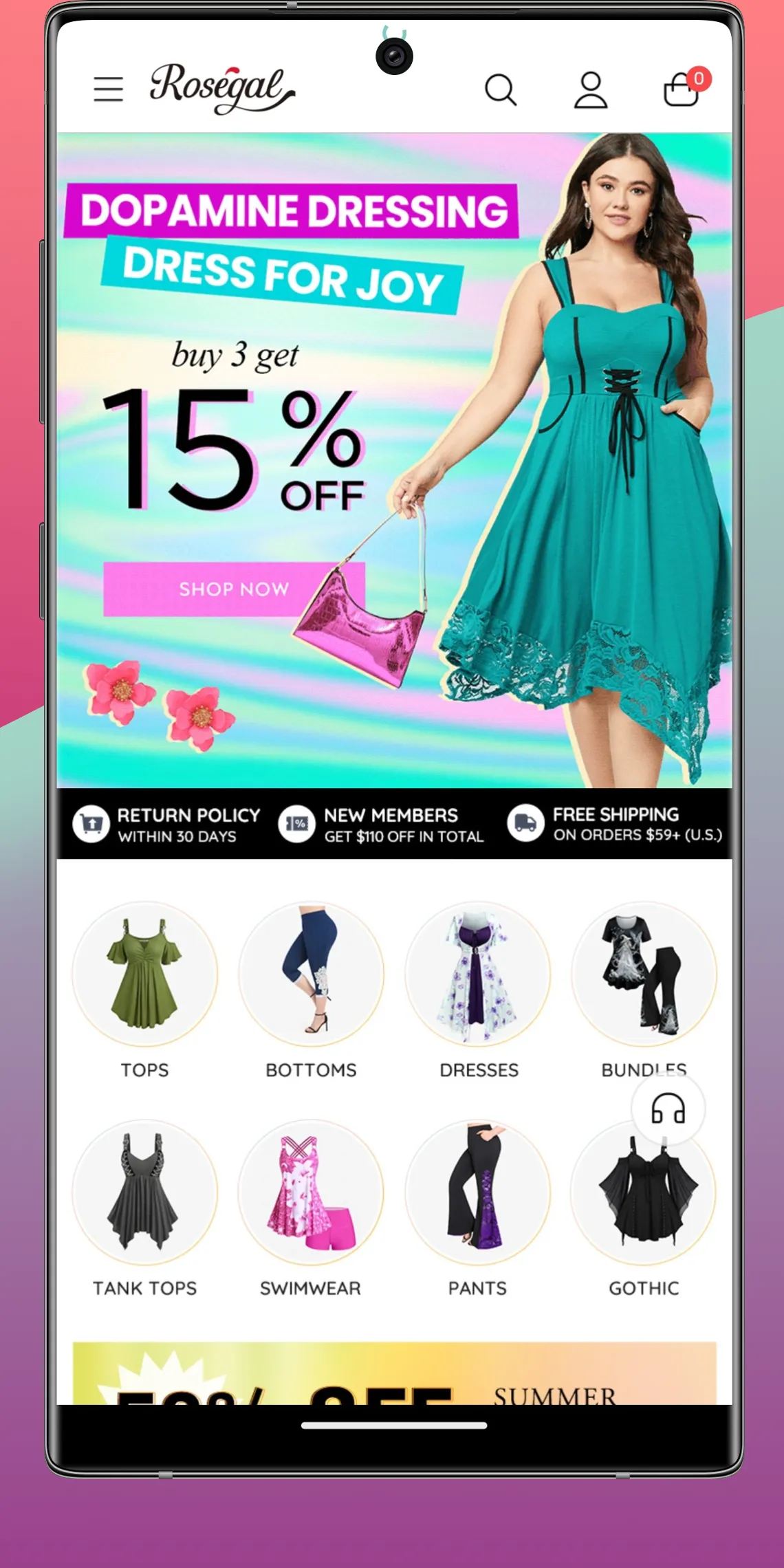 Korea Online Shopping App | Indus Appstore | Screenshot