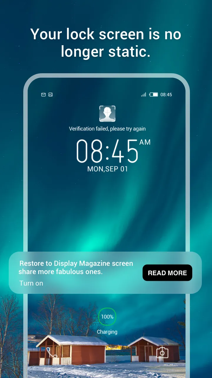Magazine Lockscreen HiOS | Indus Appstore | Screenshot