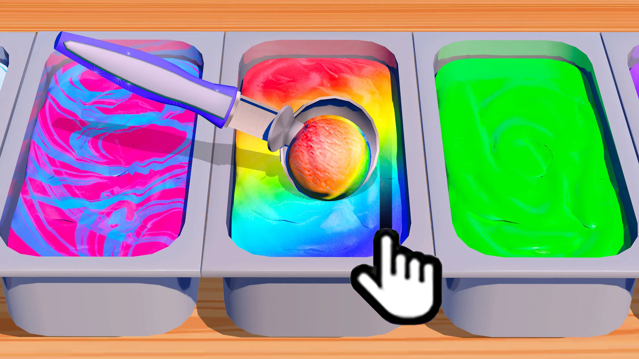 Ice Cream Games: Rainbow Maker | Indus Appstore | Screenshot