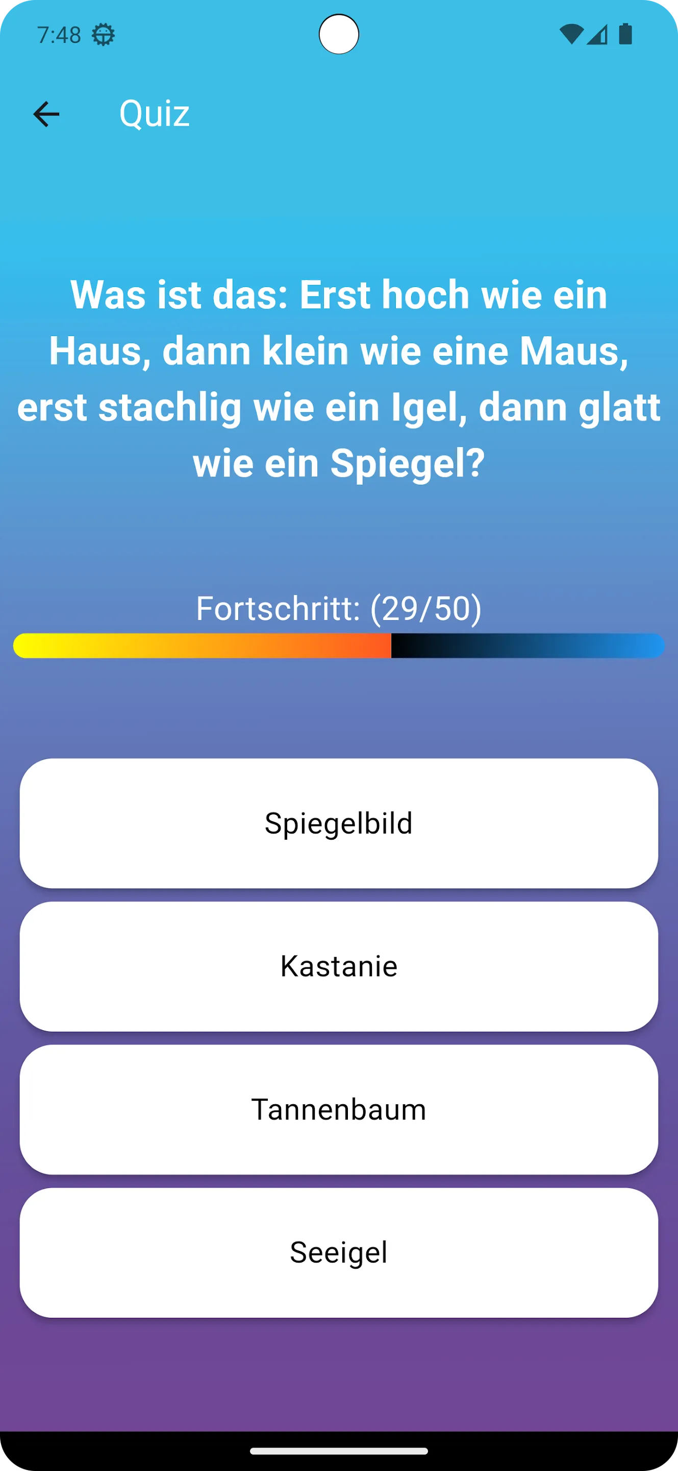 Idiotentest - Deutsch | Indus Appstore | Screenshot