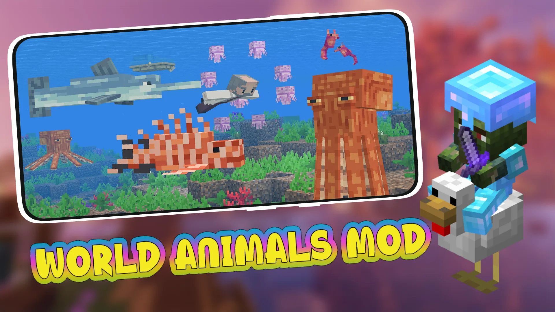 World Animals Mod For MCPE | Indus Appstore | Screenshot