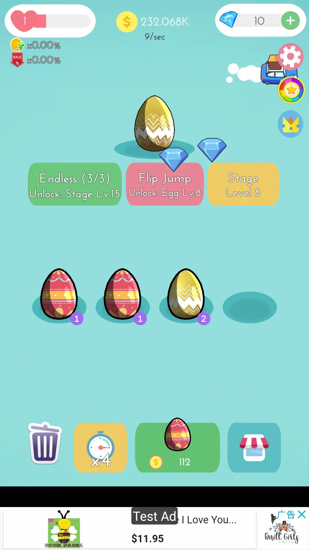 Jump Egg : Merge Tycoon | Indus Appstore | Screenshot