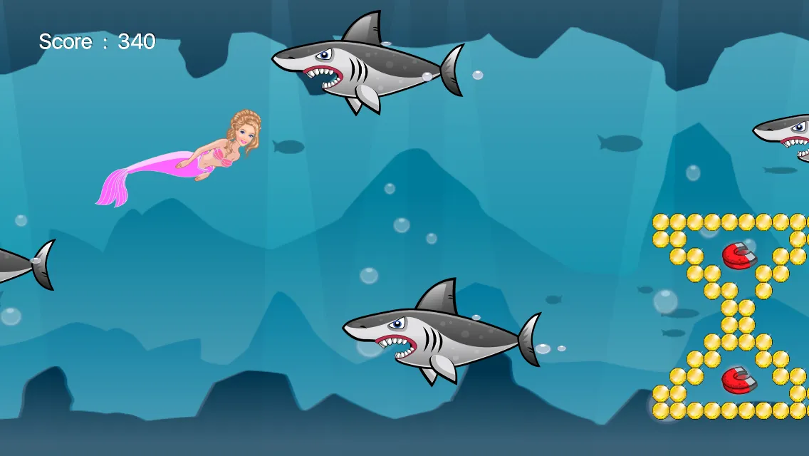 Shark Dash Mermaid | Indus Appstore | Screenshot