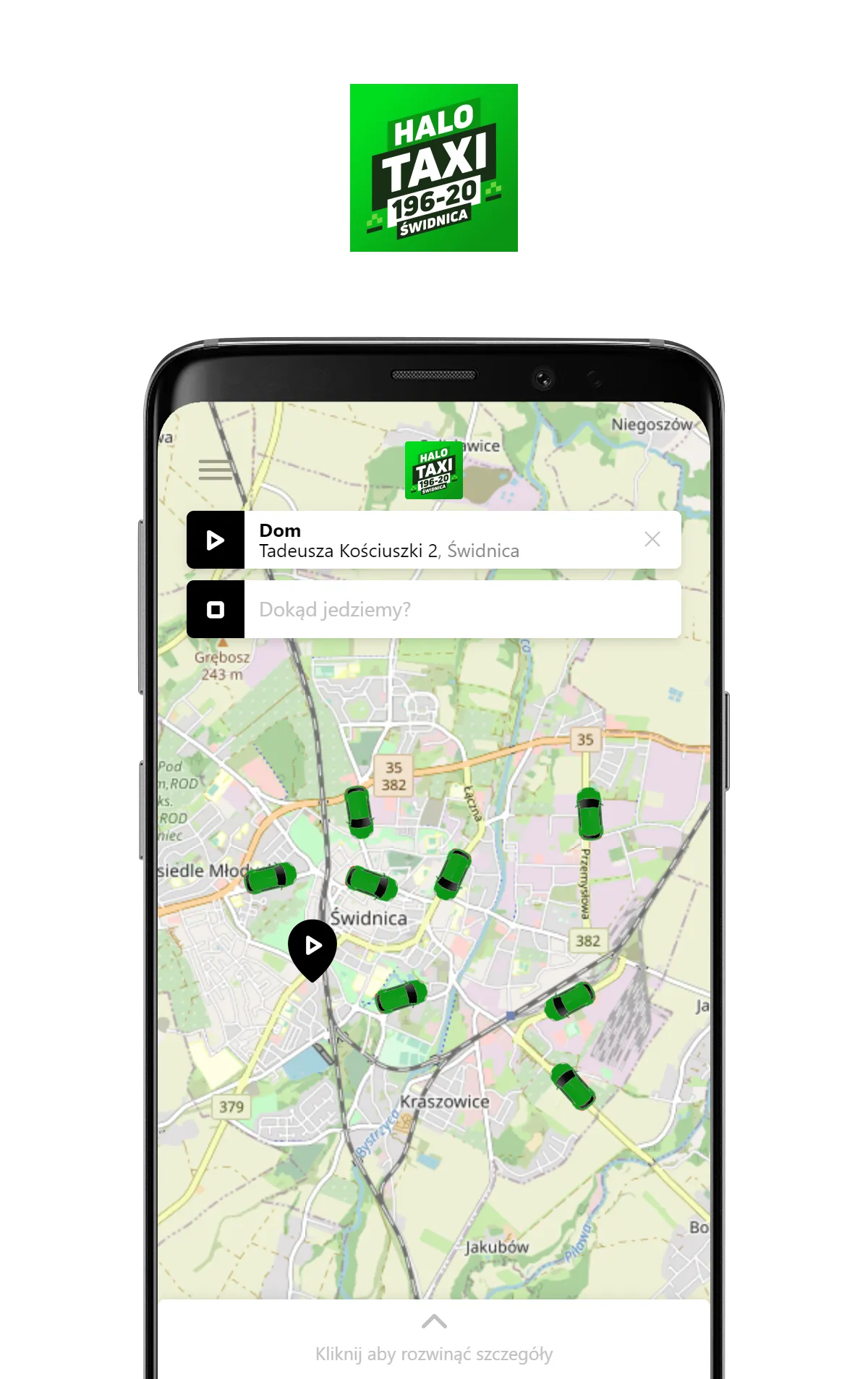 Halo Taxi Świdnica | Indus Appstore | Screenshot