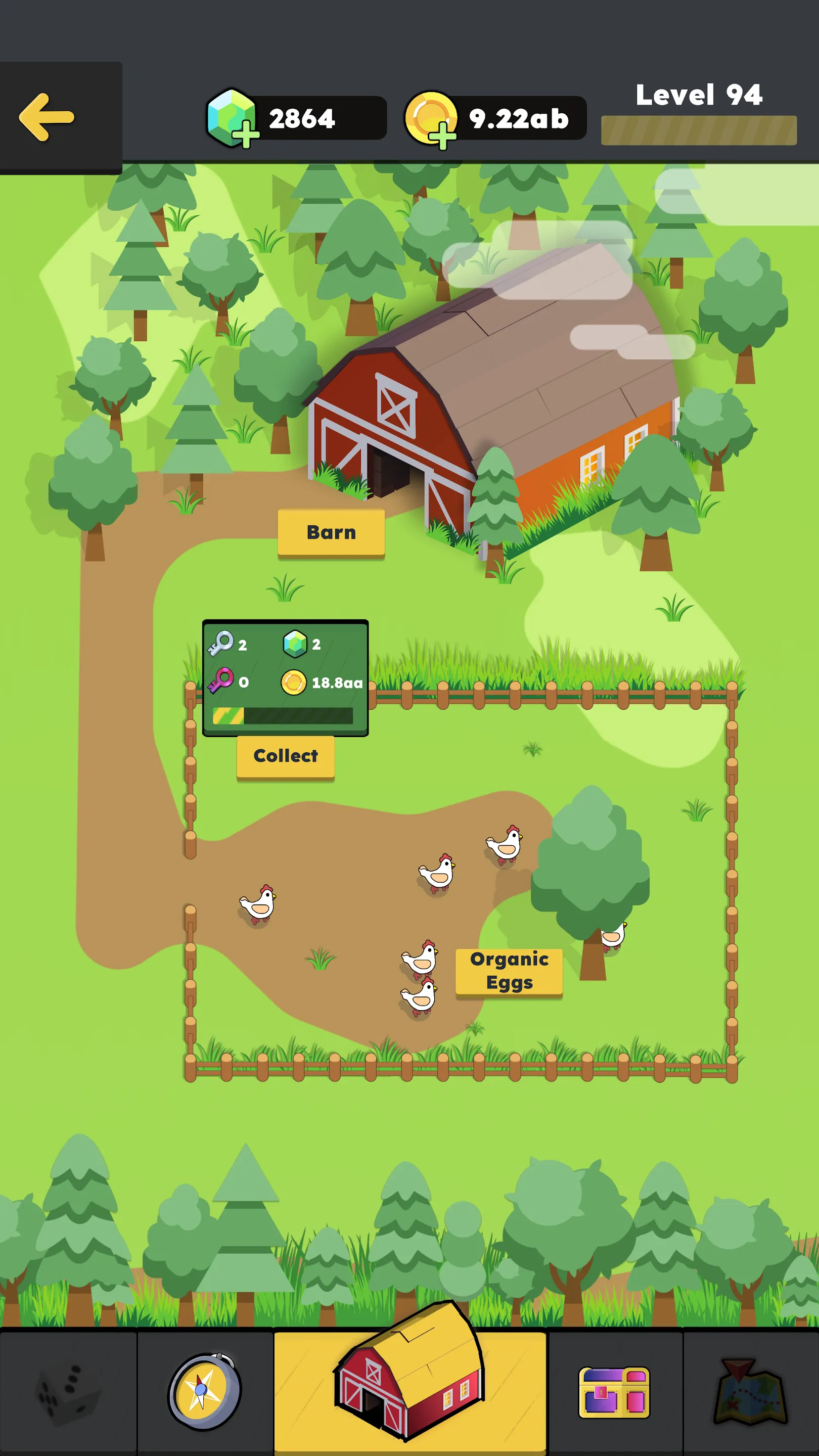 Idle Chicken Farm Tycoon | Indus Appstore | Screenshot