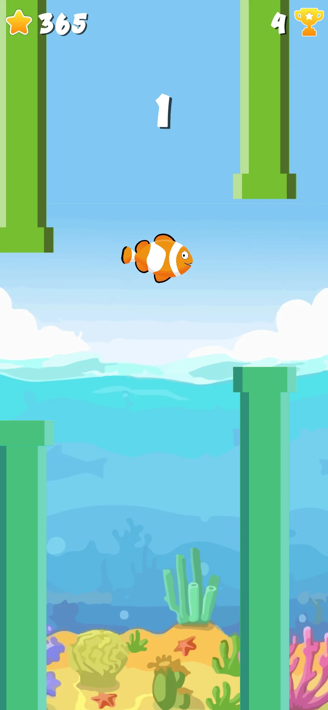 Flappy Fish - Flapp Like Bird | Indus Appstore | Screenshot