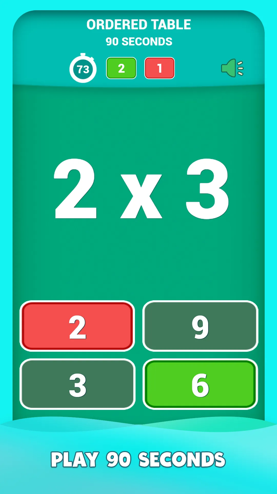 Multiplication tables games | Indus Appstore | Screenshot