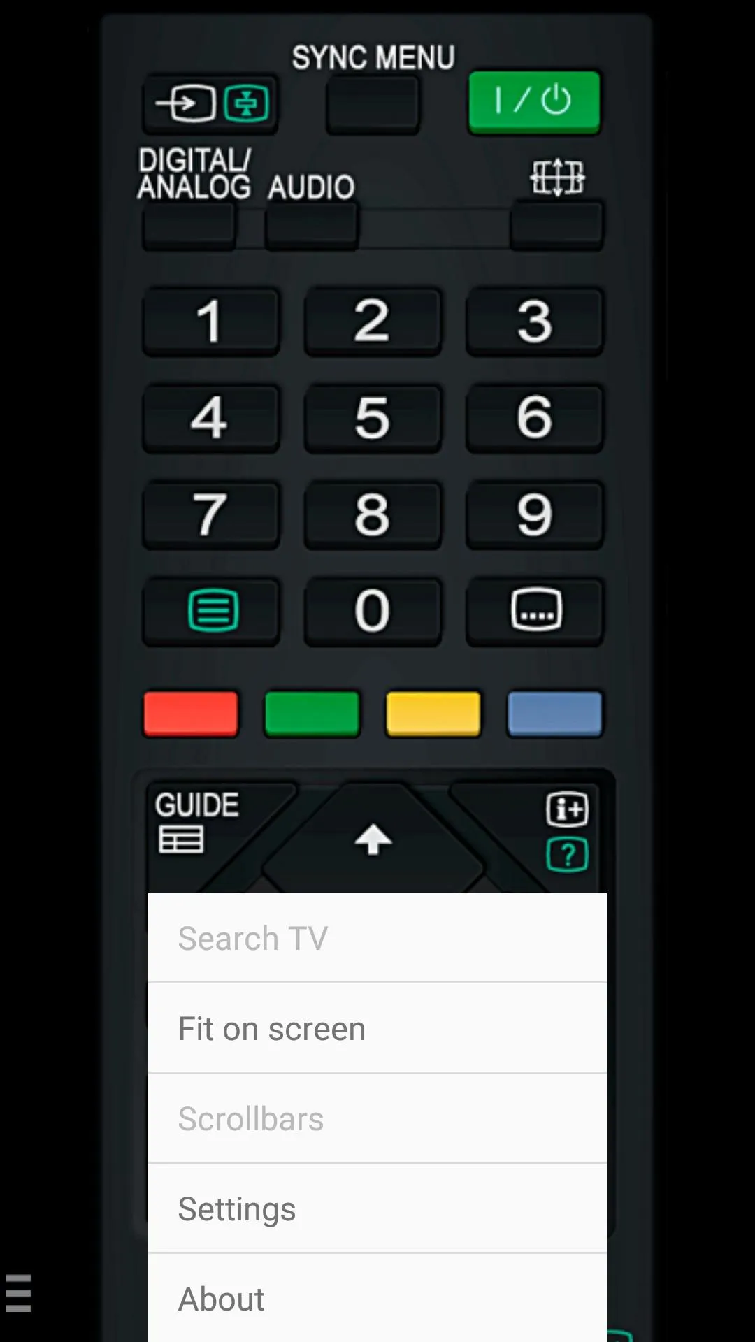 TV Remote for Sony TV | Indus Appstore | Screenshot