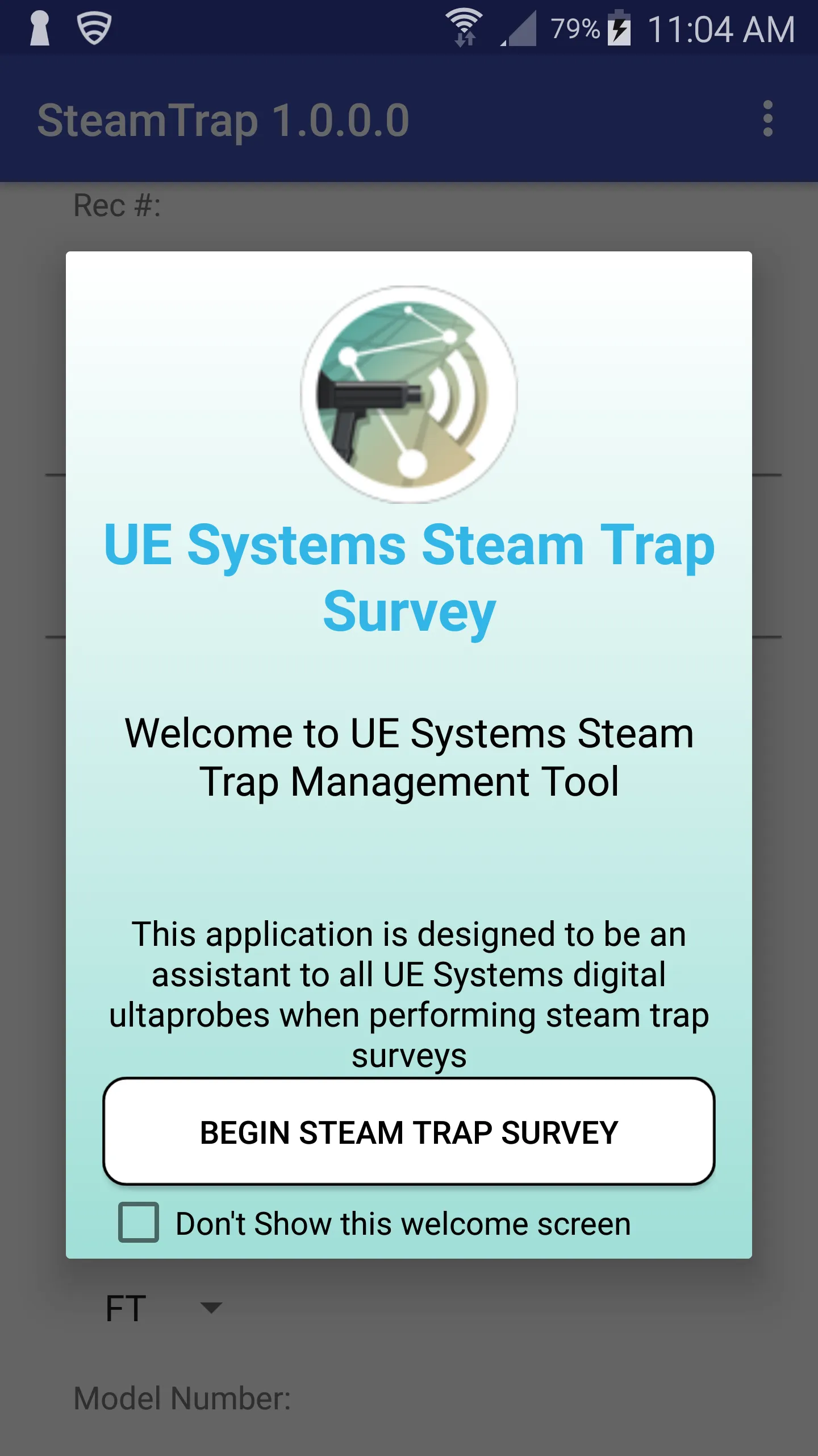 Steam Trap Survey | Indus Appstore | Screenshot