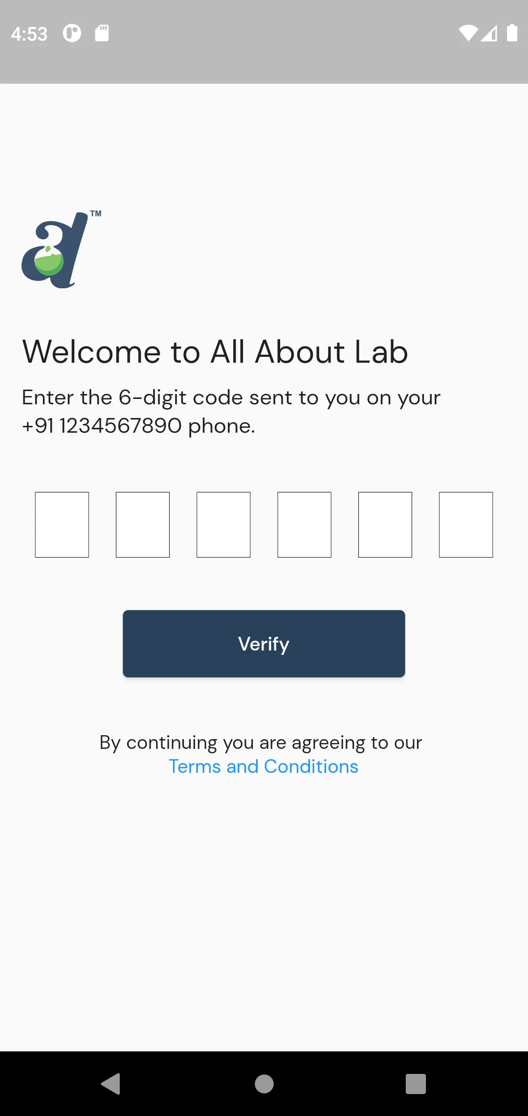 All About Lab - Patient App | Indus Appstore | Screenshot