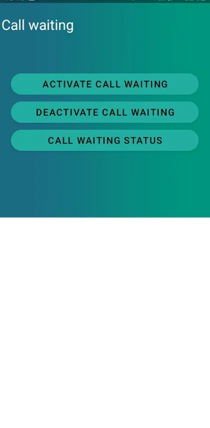 Call Waiting Enabler | Indus Appstore | Screenshot