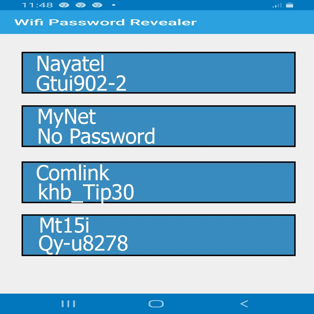 Wifi Password Revealer | Indus Appstore | Screenshot